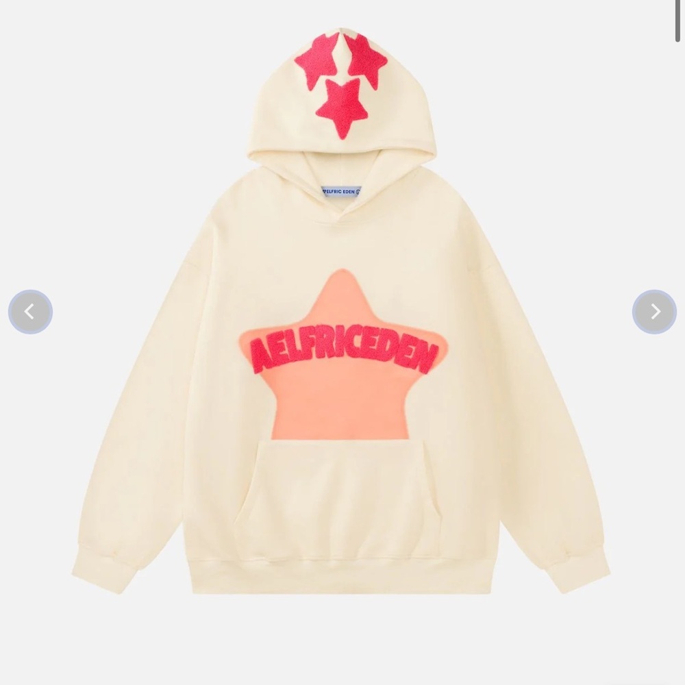 AELFRIC EDEN VINTAGE EMBROIDERY EDEN STAR V303 HOODIE small